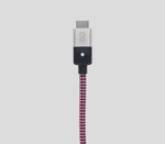 Caavo 6' Cloth HDMI Cable - Barlo and White - Spotlight